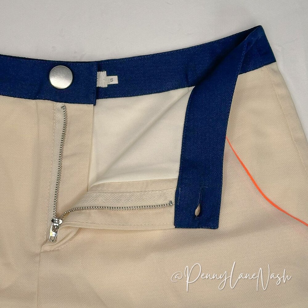 Blu Pepper Joa Casual Shorts Cream - Picture 7 of 11